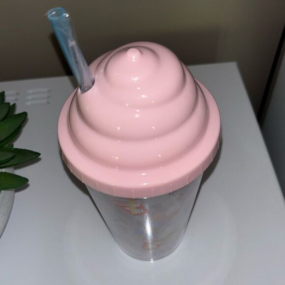 Disney Pink Ice Cream Tumbler with Straw - Picture 3 of 4